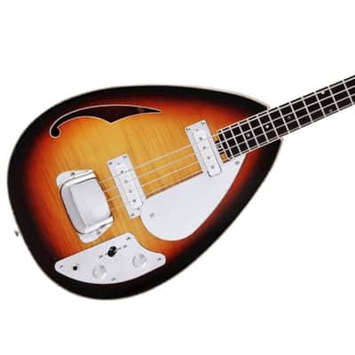 Limited Edition VOX Teardrop Bass - Sunburst | Reverb