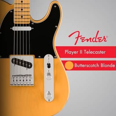 Fender Player II Telecaster Electric Guitar - Butterscotch Blonde with Maple Fingerboard image 5
