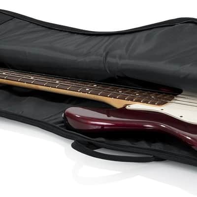 Gator GBE-BASS Economy Bass Guitar Gig Bag, Black image 2
