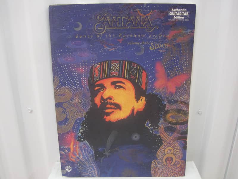 Santana Dance of the Rainbow Serpent Vol 3 Spirit Sheet Music Song Book Guitar Tab Tablature image 1