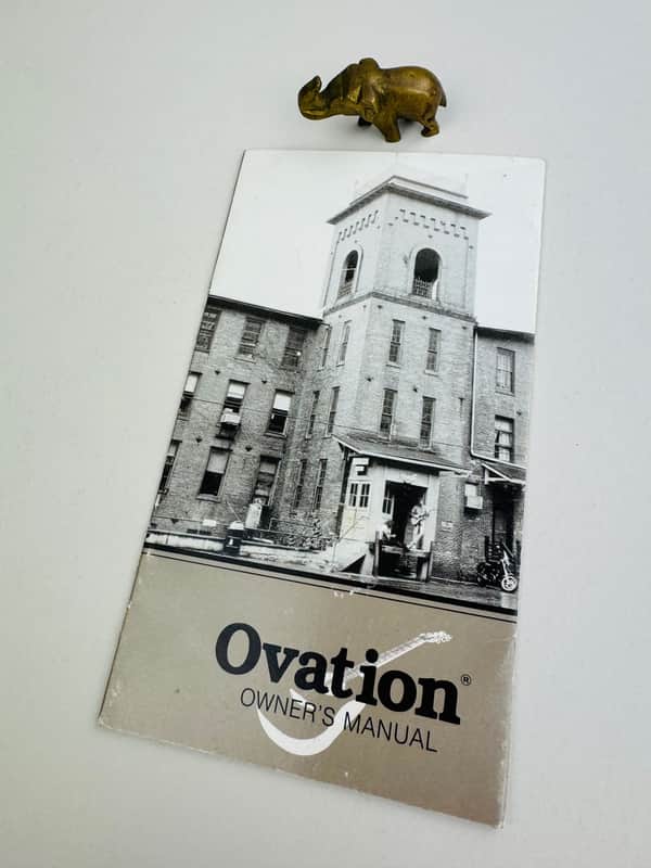 Ovation Owner's Manual 1988 image 1