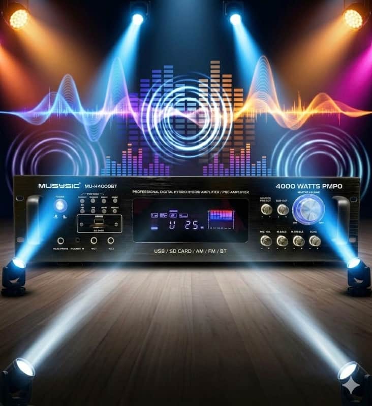 MU‑H4000BT POWERED AMP BRAND NEW image 1