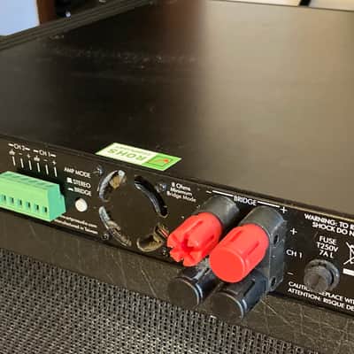 ART SLA-2 200 Watt per channel Rackmount Power Amplifier 2014 - Present - Black image 3