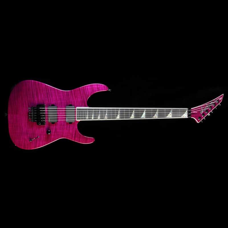 Jackson Custom Shop Custom Soloist Electric Guitar Trans Purple