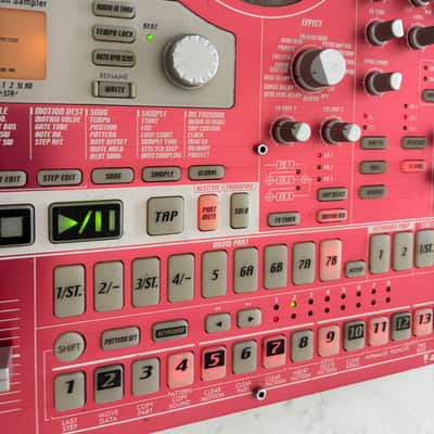 Korg Electribe-SX ESX-1 Music Production Sampler 2000s - Red image 4