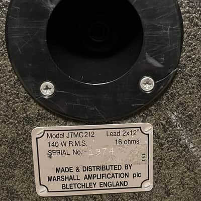 Marshall JTMC 212 Cabinet image 8