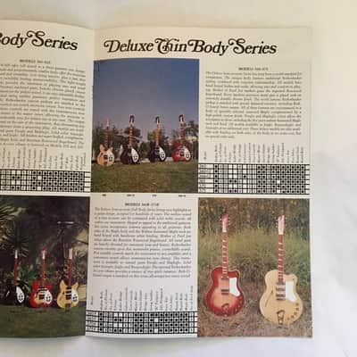 Rickenbacker Catalog (Full Line) 1968 image 2