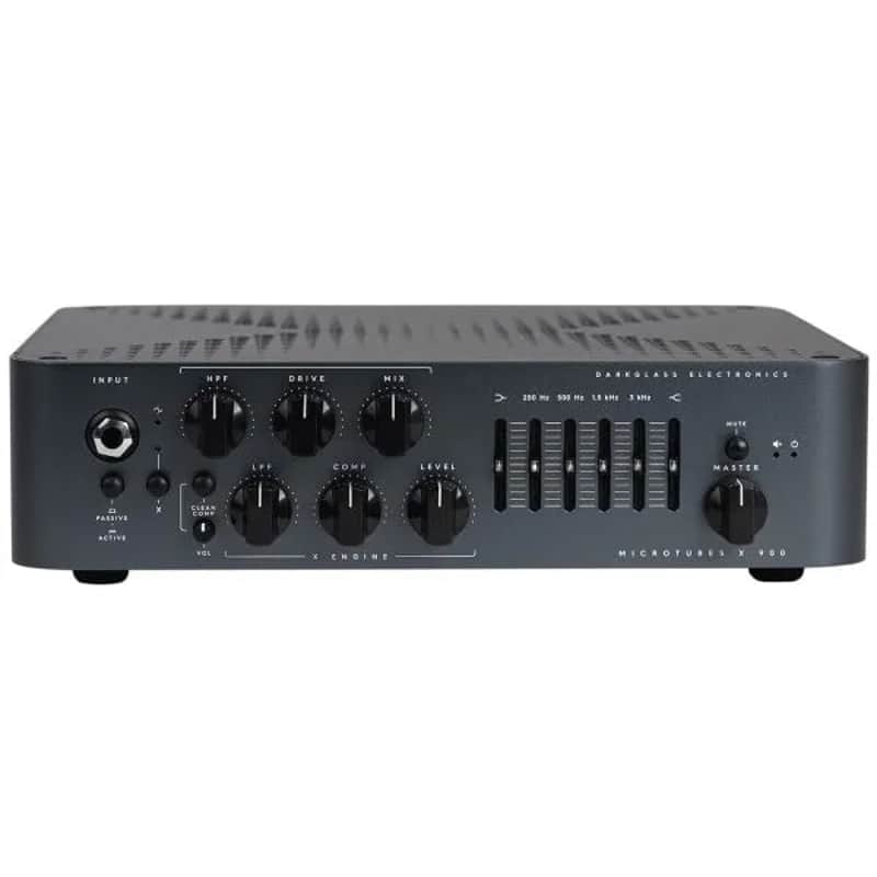 Darkglass Electronics Microtubes X 900 900-Watt Bass Amp Head 2023 - Present - Black image 1