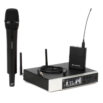 Immagine Sennheiser EW-D ME2/835S Combo Wireless System-Q1-6 Band *USA Small Business* - 1