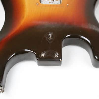 1979 Vintage Fender Stratocaster Ash Sunburst 3-Bolt BODY 1970s USA Strat image 12