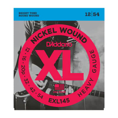 D'Addario E-Guitar Strings EXL145 12-54 Nickel Wound - Electric Guitar Strings image 1
