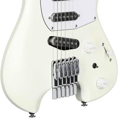 Ibanez ICHI10 Ichika Signature Electric Guitar (with Gig Bag), White image 4