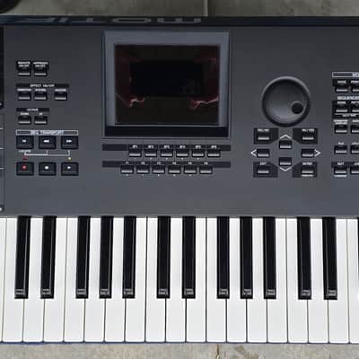 Yamaha Motif XF6 Production Synthesizer Sampler 2010s - Gray