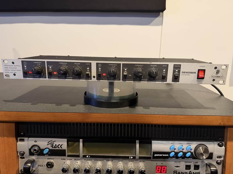 Behringer Denoiser SNR202 2-Channel Noise Reduction System 1990s - Black / Silver image 1