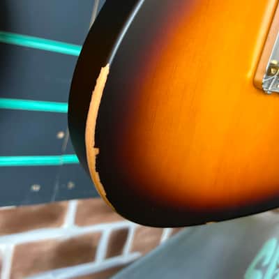 Fender Ltd Ed American Performer Timber Telecaster 2-Colour Sunburst 2024 Guitar image 6