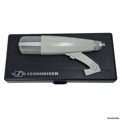 Sennheiser MD421-N 80s Vintage Dynamic Microphone. Clip. Case. Adapter Cable. MD421 Bild 3