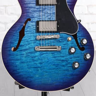 Gibson ES-339 Figured Electric Guitar - Blueberry Burst (ES39F00B9NHd1) image 5
