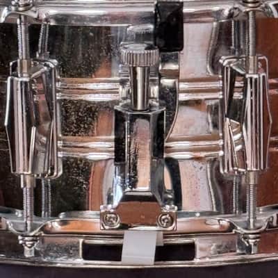 Pearl 5 x 14" Steel Shell Snare Drum 10 Lug image 4