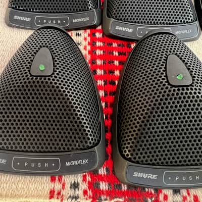 Lot of 18 Shure MX393/C cardioid boundary microphones all tested & working EXC image 5
