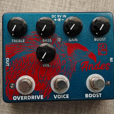 Caline DCP-11 Andes Boost / Overdrive Pedal — Excellent Two-in-One Unit image 2