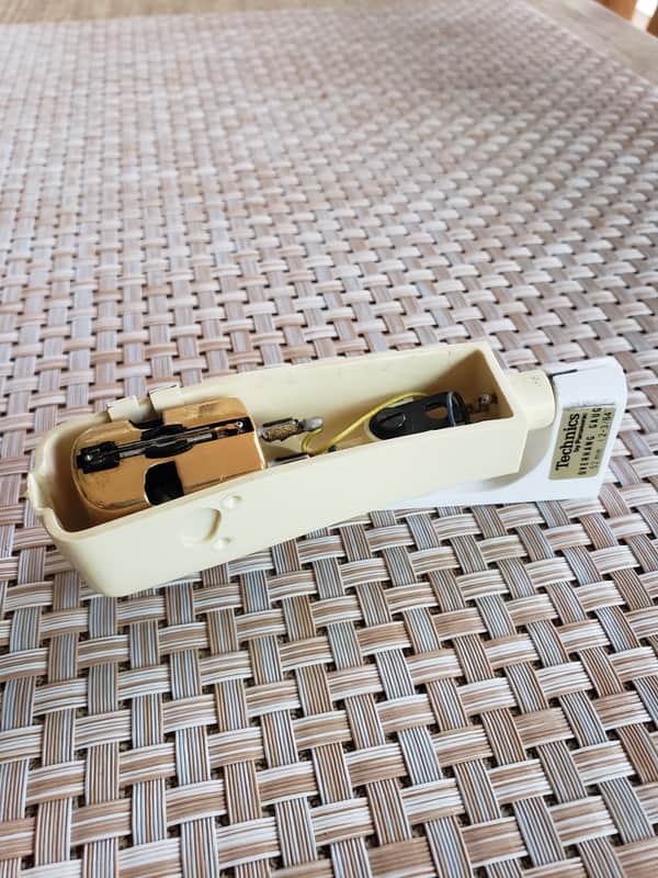 Rare Thorens Headshell w/GE g136 rpx "Golden Treasure" Mono Cartridge, 1950's, Superb, $229 shipped! image 1
