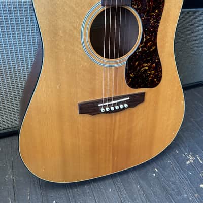 Guild USA D-4 Acoustic Guitar D4 Satin Natural image 2