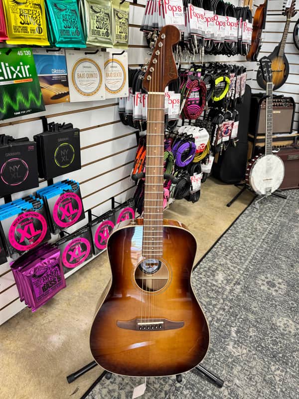 Fender California Traditional Series Malibu Classic - Aged Cognac Burst image 1