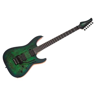 C-6 Pro Floyd - Aqua Burst Schecter image 1
