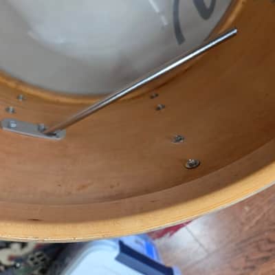 Slingerland 20x14 Bass Drum 1970s - Silver Sparkle image 16