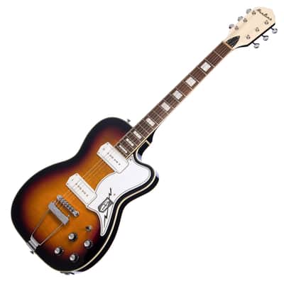 Airline Guitars Tuxedo Sunburst image 6