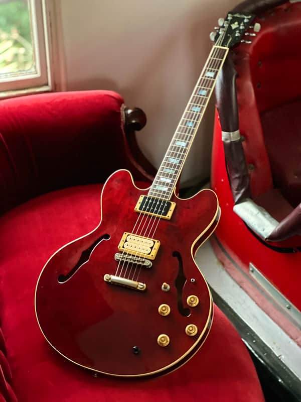 Aria Japan (Matsumoku) 1976 ES-700 'Lawsuit' Model - Cherry Red
