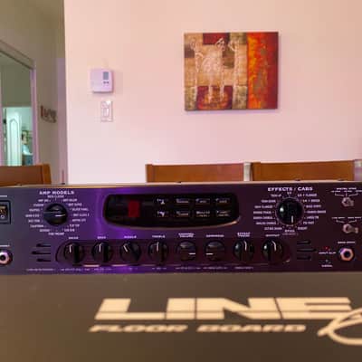 Line 6 Bass POD Pro Rackmount Multi-Effect and Amp Modeler 2001 - 2003 - Black image 2