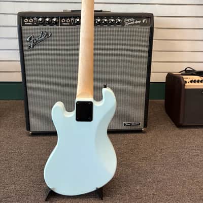 Kala UBASS-SB-LB-FS Solid Body Fretted U-Bass - Powder Blue 4010 image 2