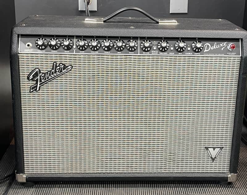 Fender Deluxe Vintage Modified 2000s - Black image 1