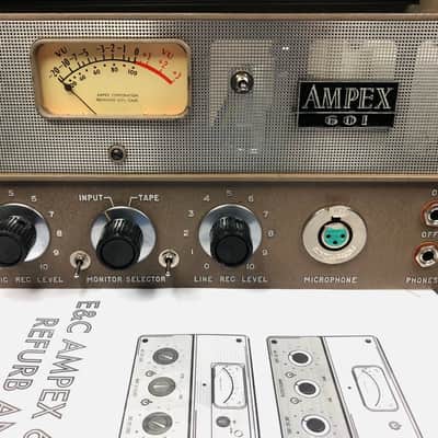 Electric & Company Stereo Ampex 601 Tube Mic Preamp DI 600 Series image 3