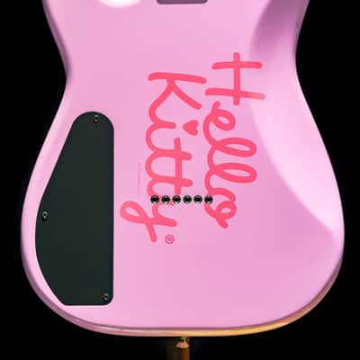 Swarovski® crystals | Fender Squier Hello Kitty Stratocaster - "Kitty White" | custom electric guitar image 10