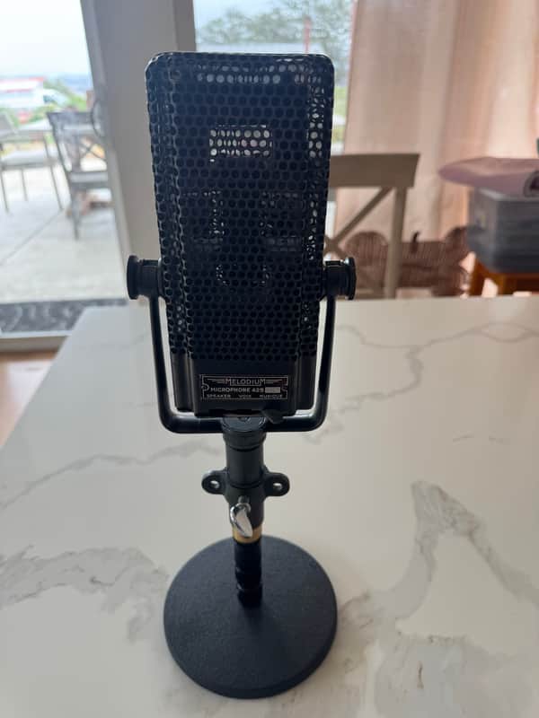 Melodium 42Bn Ribbon Microphone 2020 - Black image 1