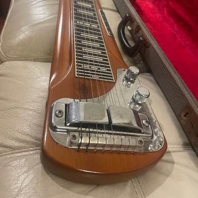 Vintage 50’s Rickenbacker SW-8 Lap Steel Guitar w/ Original Case image 2