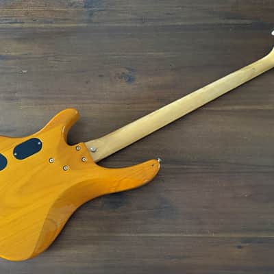 Washburn KW-1250 Bass, Kip Winger SIGNATURE MODEL, Flame Natural