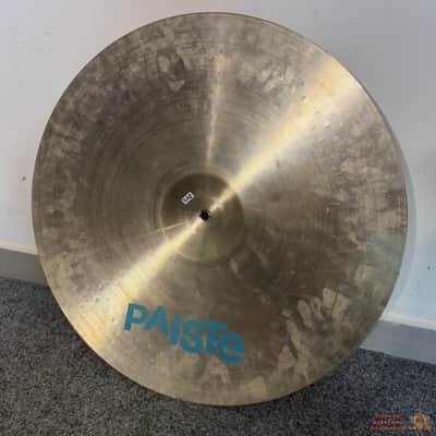 Paiste 101 22” Nickel-Silver Ride Cymbal image 6