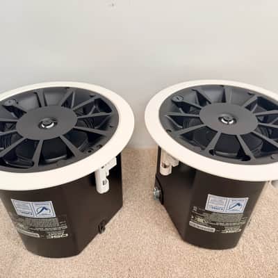 QSC AD-C6T-WH - Ceiling Speakers (Pair - White) - 70/100V - Like New w/ Original Box & Installation Kit image 5