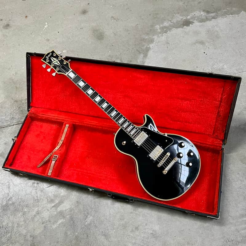 Greco EG-480 Black beauty single cut Les paul custom original