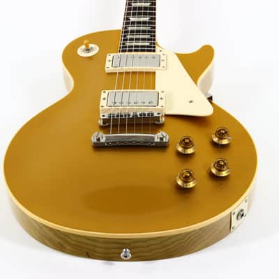 2009 Gibson Custom Shop Historic 1957 Reissue Les Paul Gold Top KORINA BODY image 16