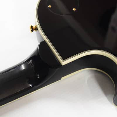 Epiphone "Inspired by Gibson Custom" Les Paul Custom - Ebony image 10