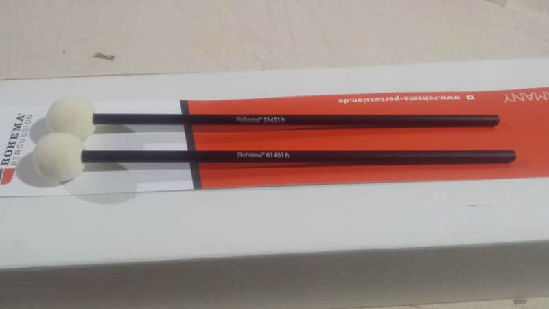 Rohema Percussion - Marimba / Xylophone / Metallophon Percussion Mallet (Made In Germany) Pair image 1