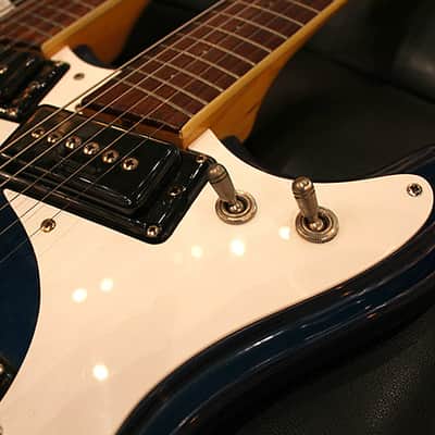 Mosrite ‘Joe Maphis’ Style Double Neck 1966 Blue image 13