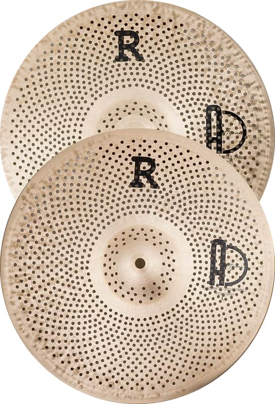 Agean Cymbals Silent R-Series Low Volume 14" Hi-hat image 1