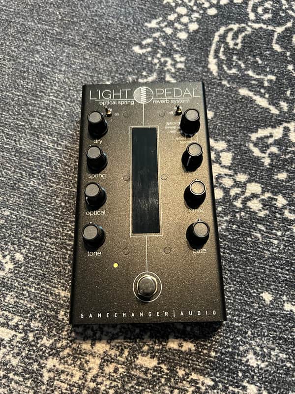 Gamechanger Audio Light Pedal Optical Spring Reverb 2020 - Black image 1