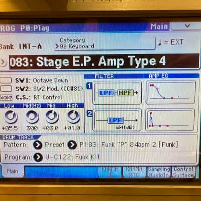 Korg M3 73 keys - Expanded EXB-M256 (Lcd no touch) image 4