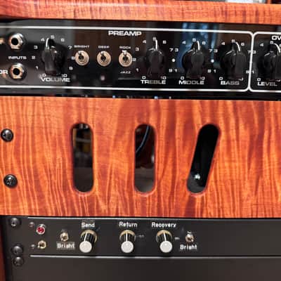 Ceriatone OTS Custom + Dumbleator Custom Rack + Custom Wood Rack - 25W/50W image 18